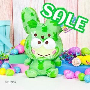 Easter Sanrio Hello Kitty Keroppi x Peeps Plush Bunny 9” New 2026 Release NWT